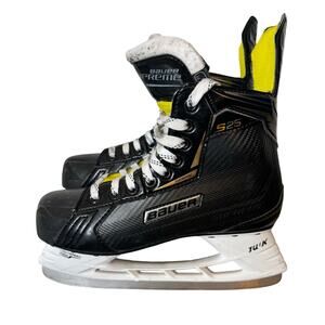 Bauer Supreme S25 Ice Hockey Skates Size Mens 6 Womens 7.5 Black Rink Athletic
